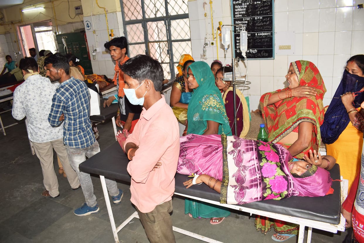 As the temperature rises, diarrhea spread, one and a half thousand patients coming daily