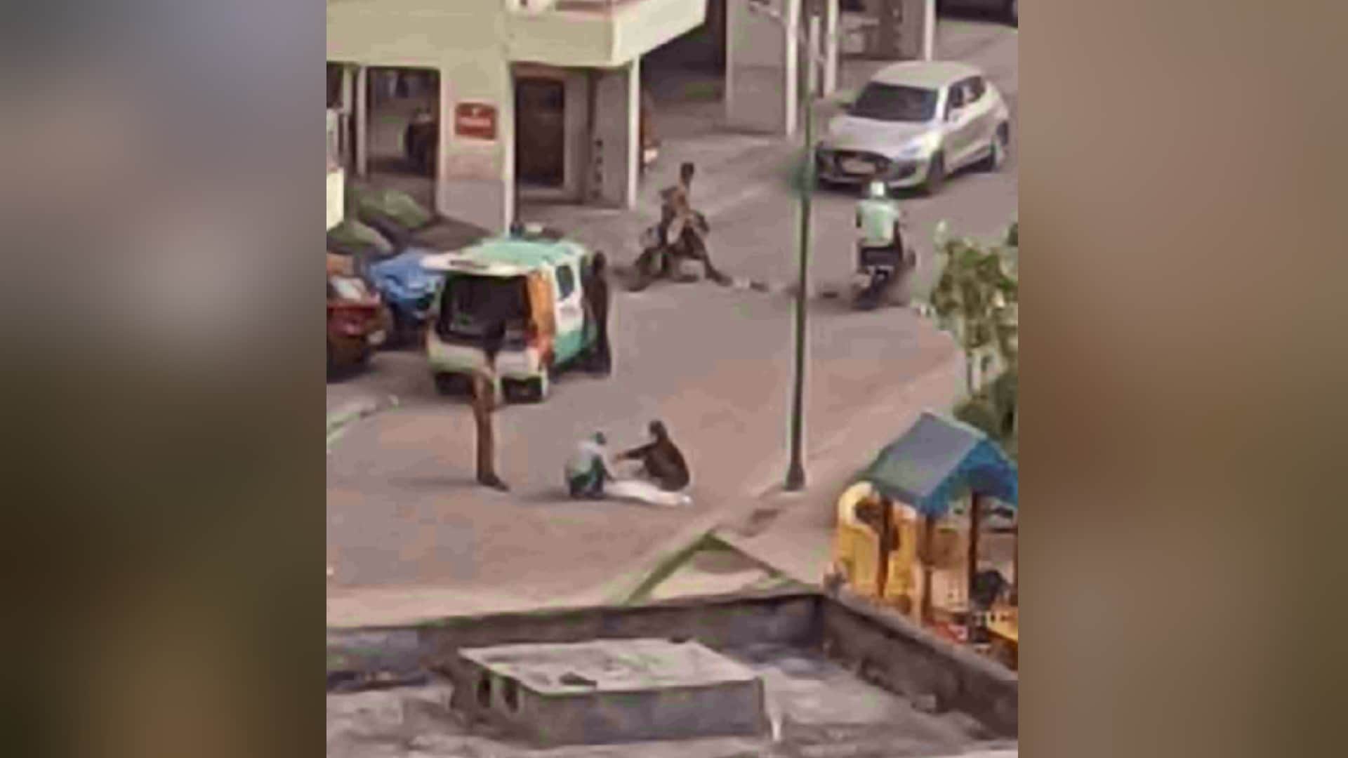 Greater Noida old man commit suicide after touching his wife feet woman in shock