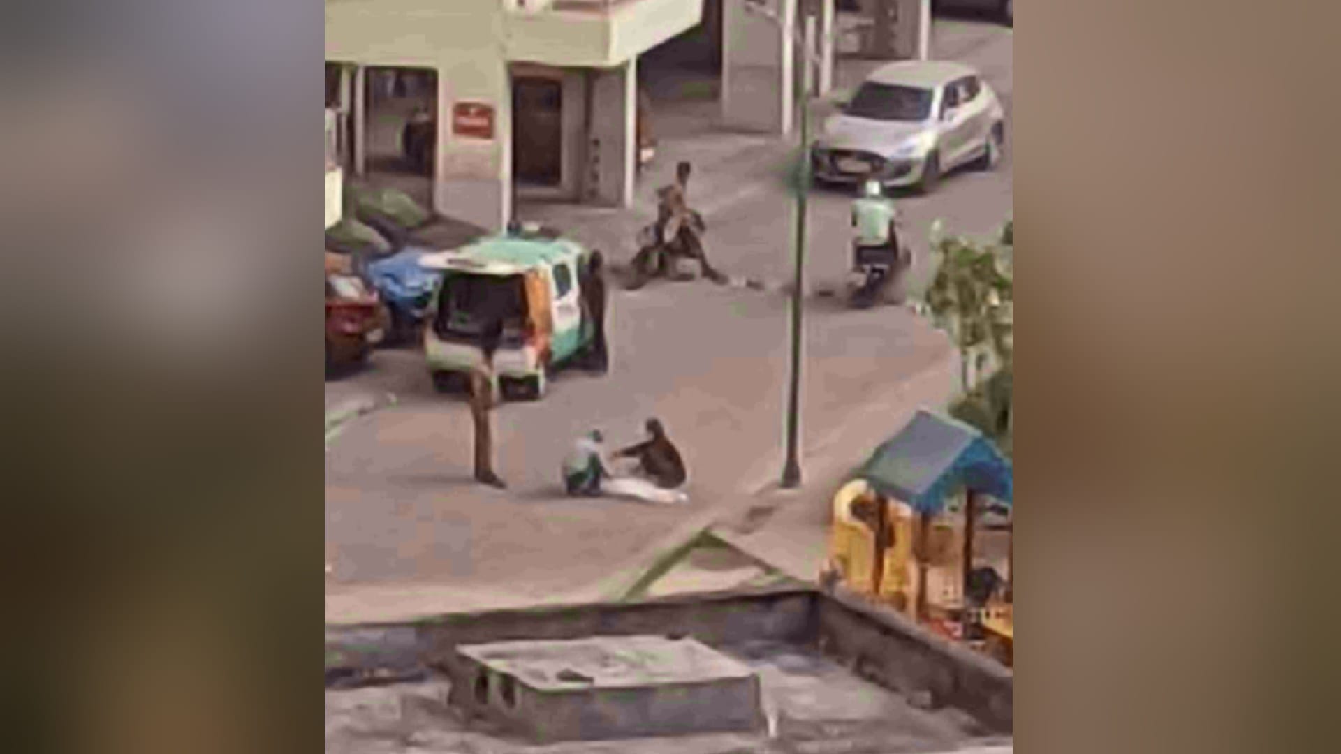 Greater Noida old man commit suicide after touching his wife feet woman in shock