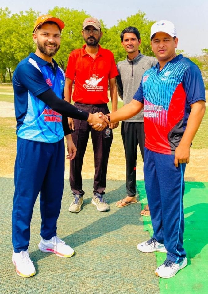 Tilhar Titans, Gurjar and Cantt Club won the match