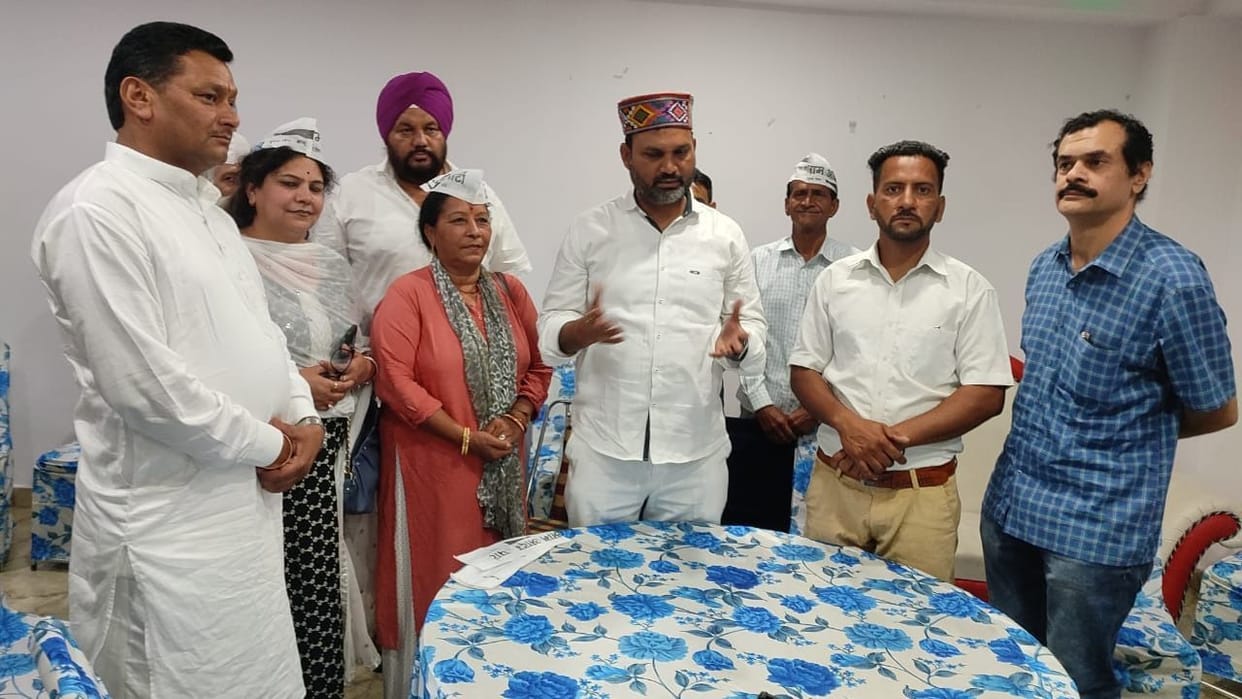 bjp general secretary join aap party