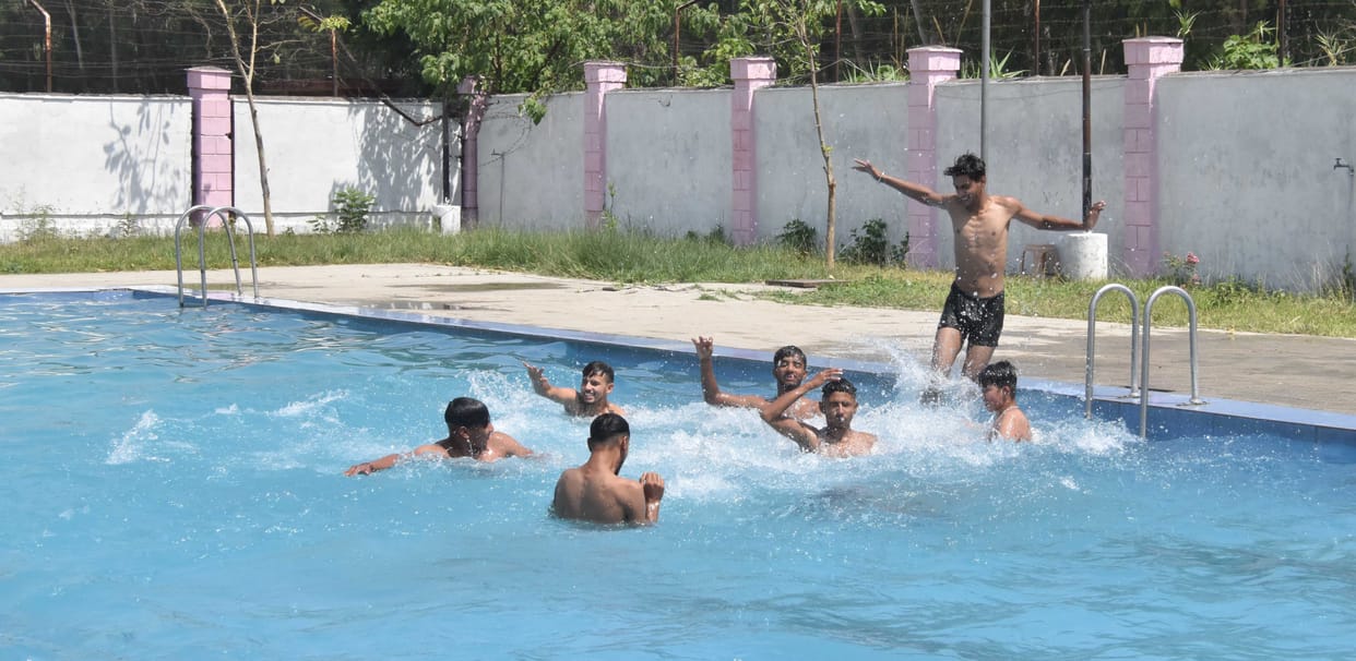 una news, himachal news, tempetature, crosses 43 degree