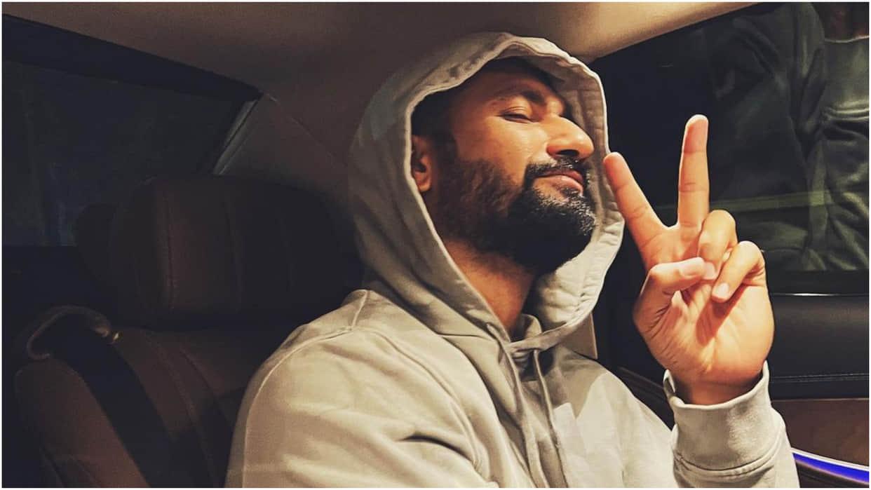 Vicky Kaushal posts a photo as he wraps up the schedule of his next untitled film, Ammy Virk drops a comment