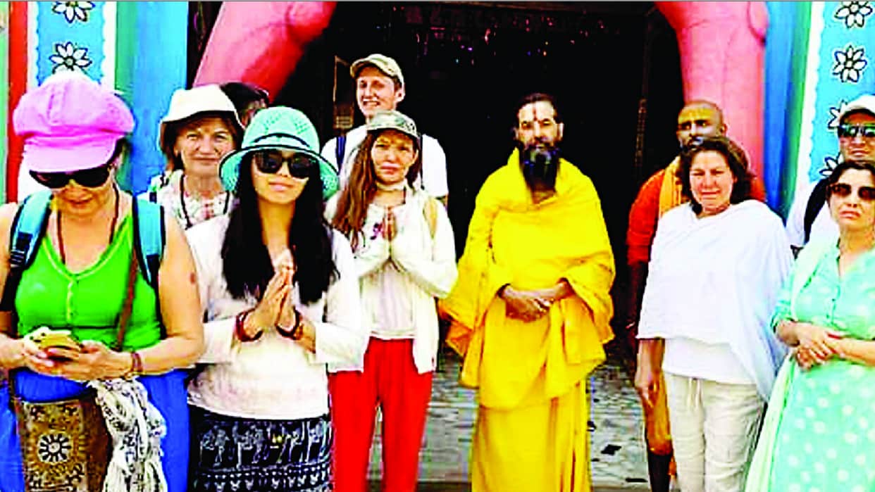 ayodhya becomes tourism hub for fareign tourists too.