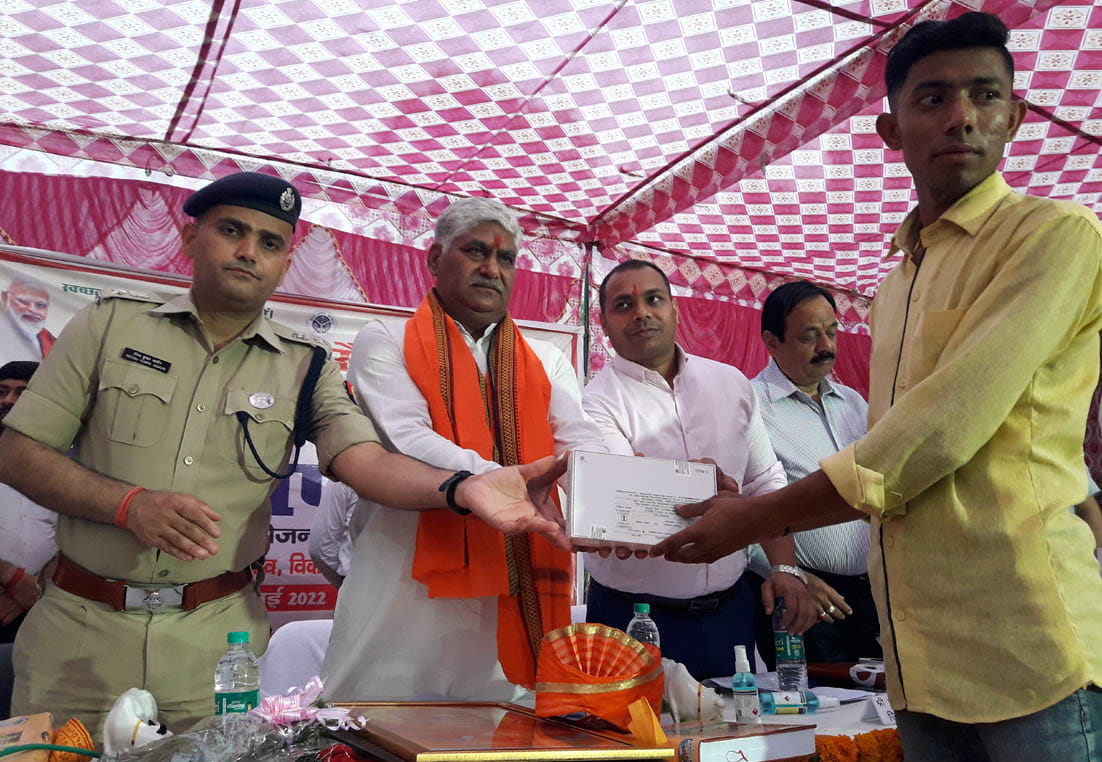 Bulldozer working against criminals: Jaswant Saini