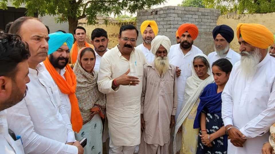 National President of BJP Kisan Morcha Rajkumar Chahar reached Bathinda
