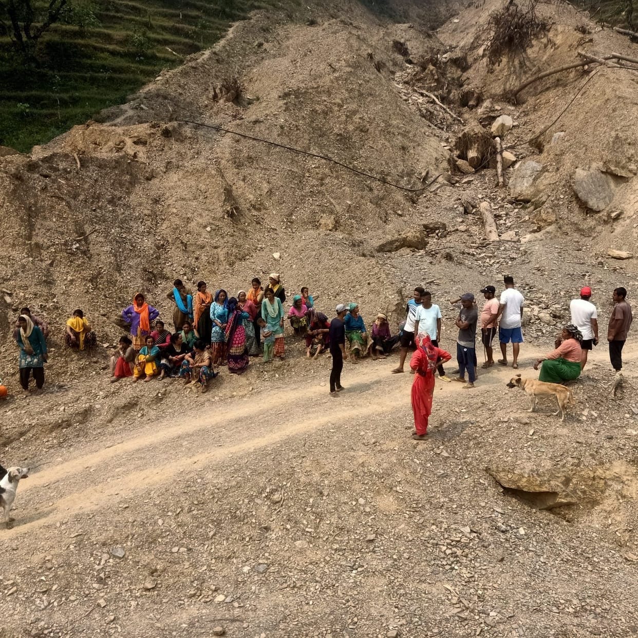 Danger By Baluwakot-Kanda Road