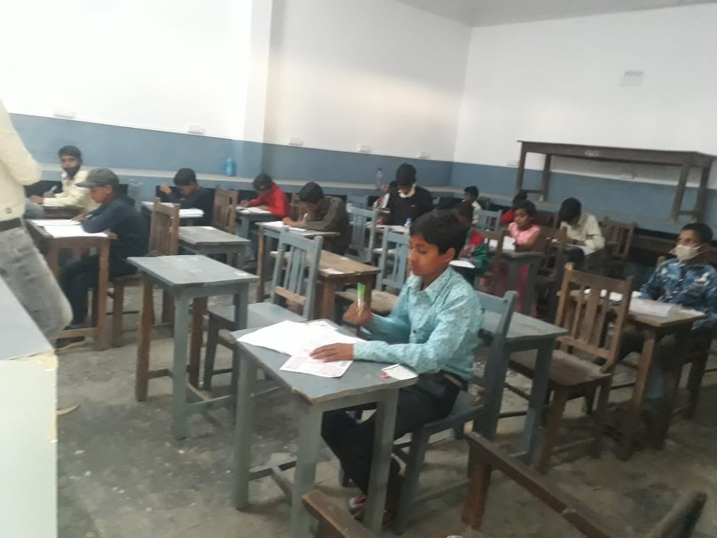 1232 candidates left the entrance examination of Navodaya Vidyalaya