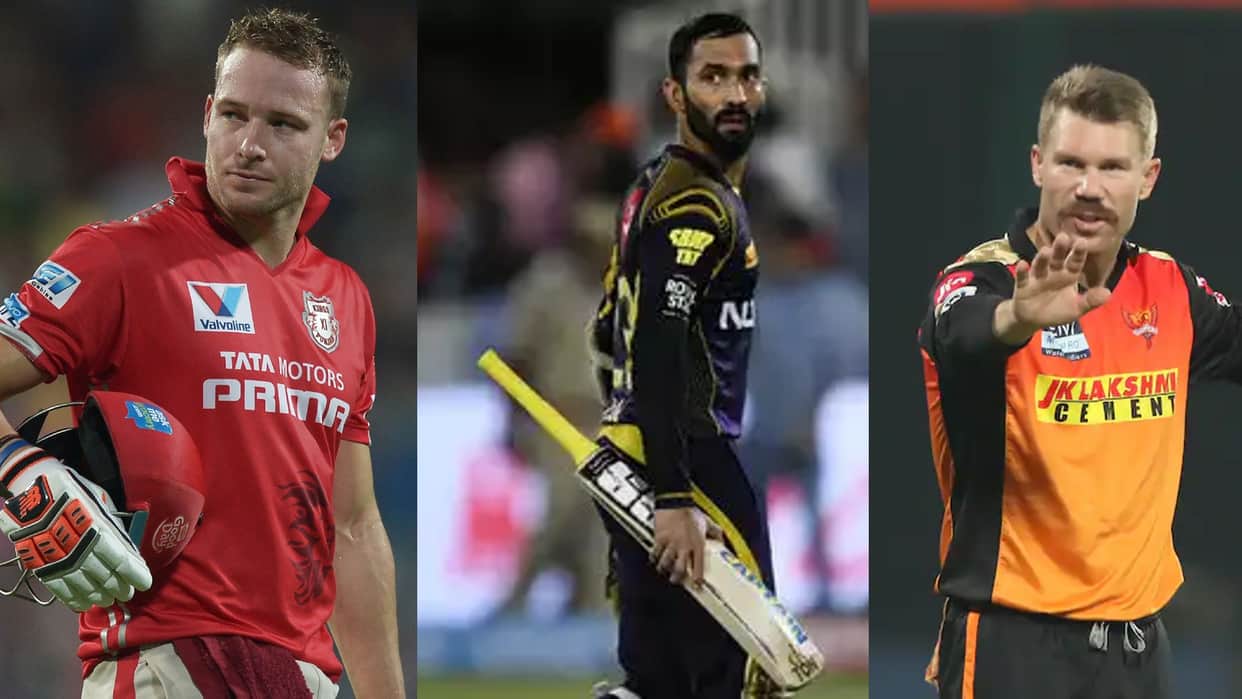 David Warner, Dinesh Karthik and Gautam gambhir have left captaincy in mid season in IPL