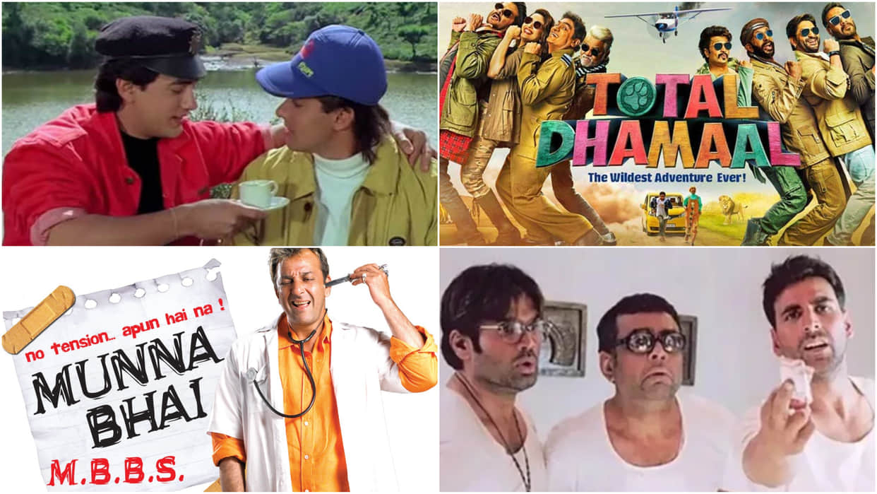 World Laughter Day: watch these comedy movies on ott platform from Andaz Apna Apna, Bhagam Bhag to Total Dhamal