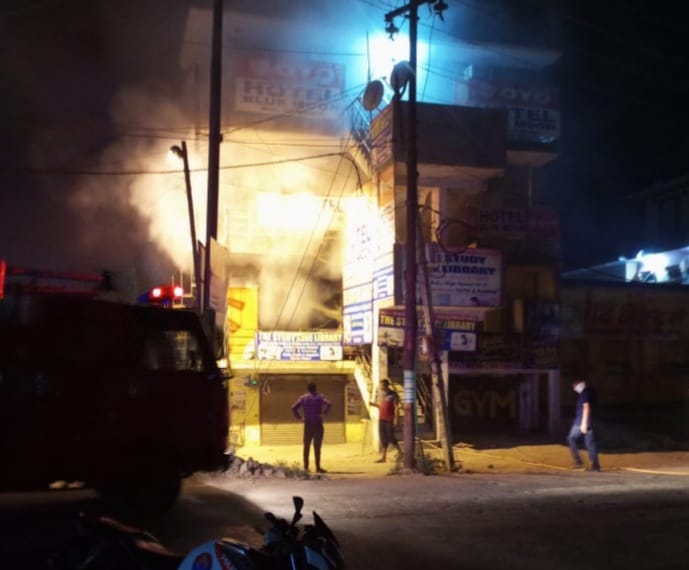 Fire at Puru Healthcare Center due to short circuit