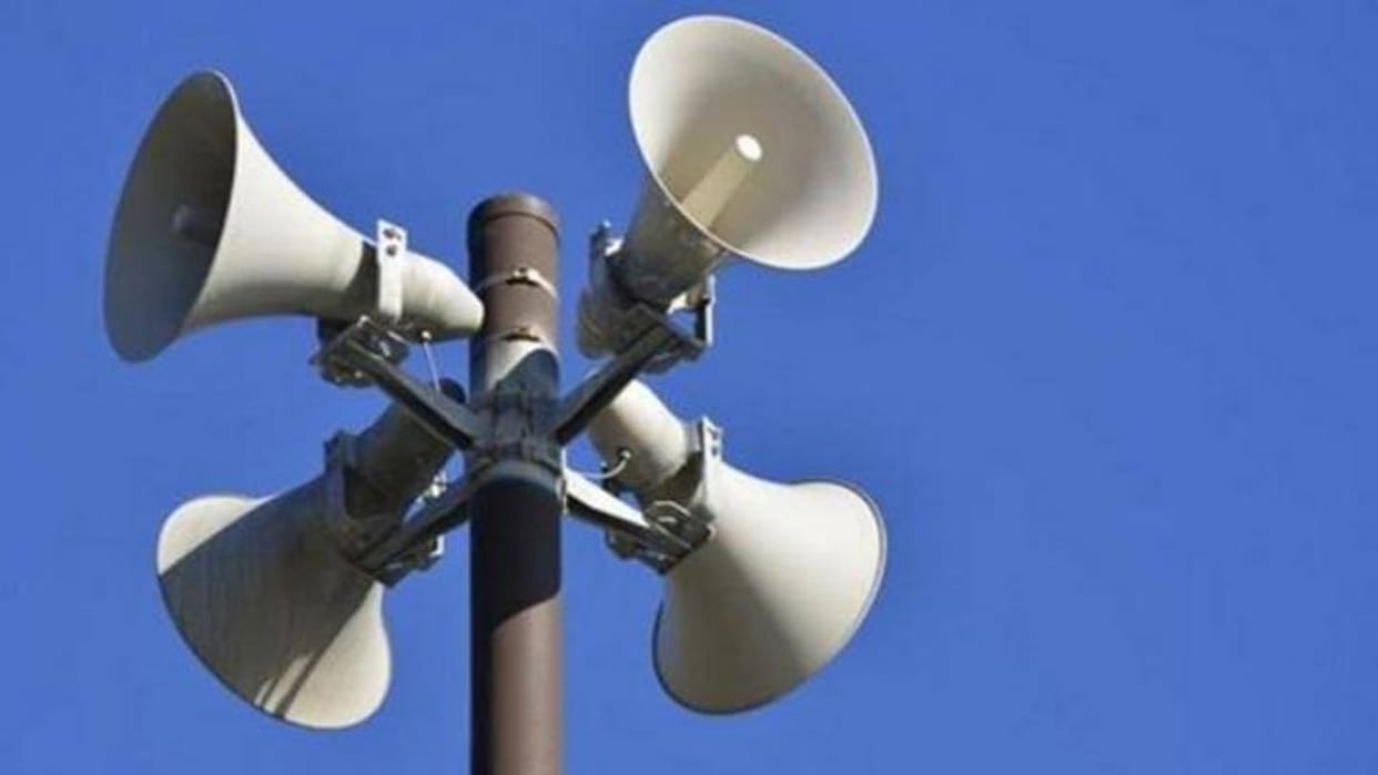 187 loudspeakers were removed from public and religious places in Agra