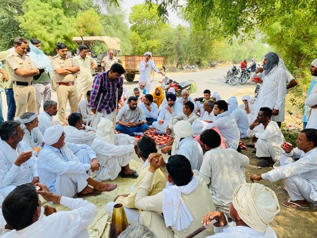 There was an outcry for electricity and water, the government of the district was careless