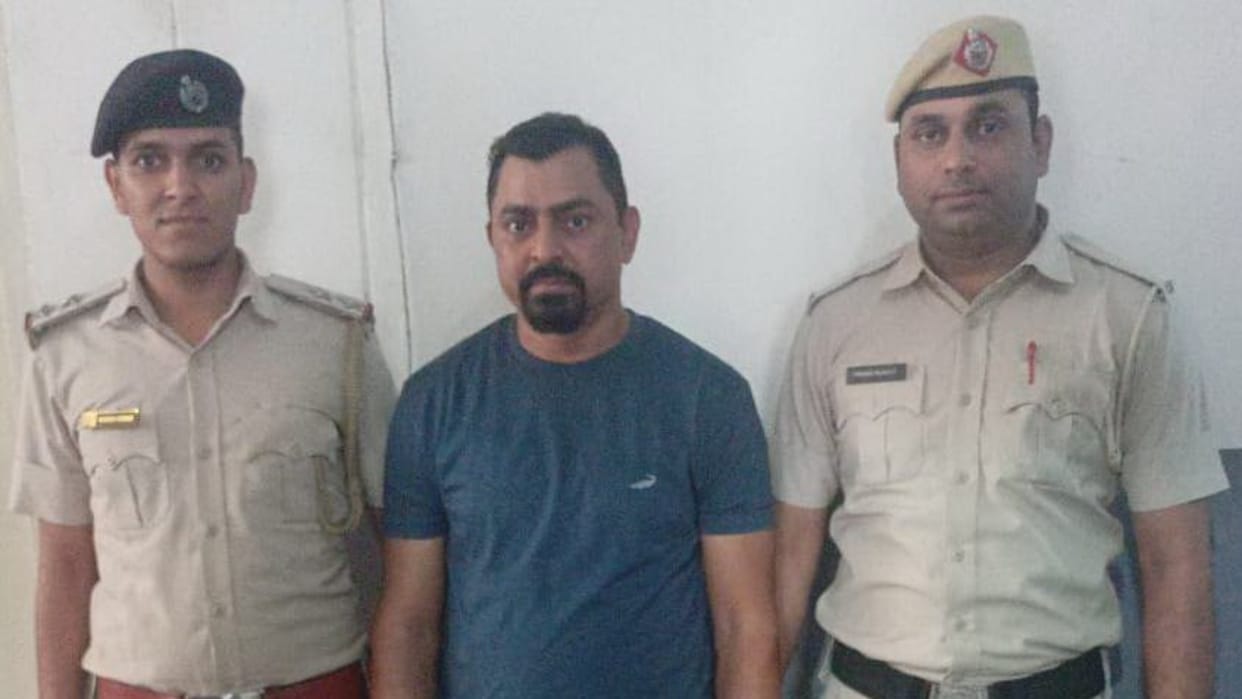 Main accused of cheating by creating chit fund company arrested in Rewari of Haryana