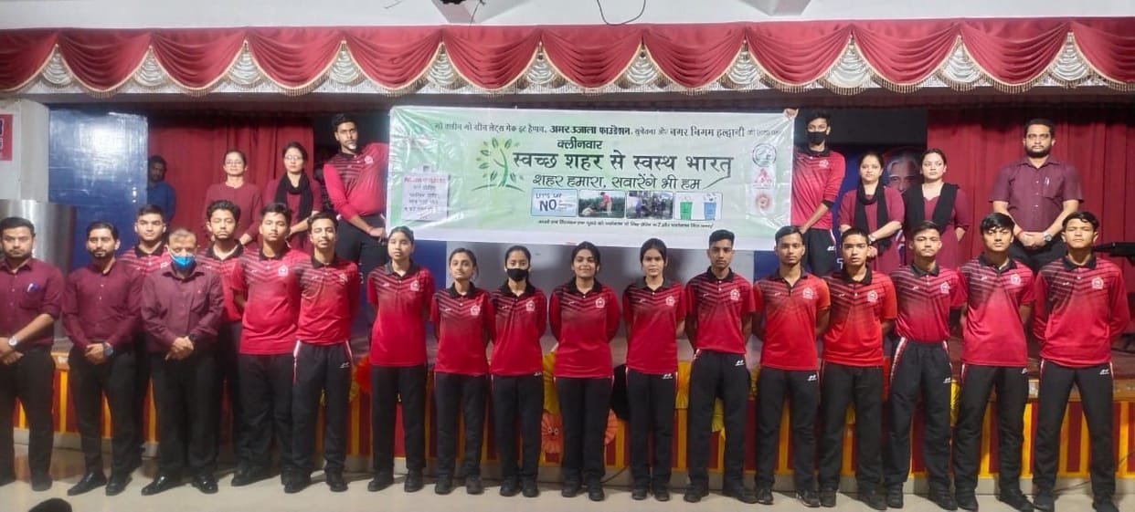 Children of Shivalik International School learn about plastic misuse