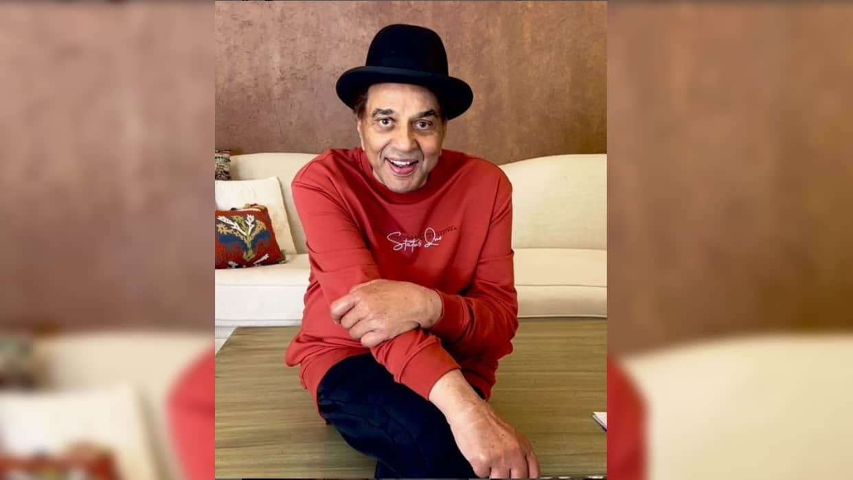Veteran actor Dharmendra discharged from hospital actor gave health information by sharing video