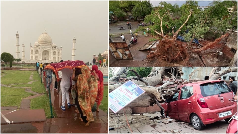 Power cut in Agra due to thunderstorm