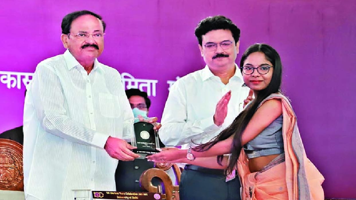 100 years of DU: In the centenary year celebrations, the Vice President said- Elementary education should be done in mother tongue