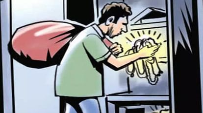 Ujjain: Thieves entered by breaking the lock of an empty house