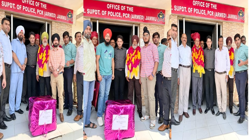 APCR Jammu organized program to Warm sendoff accorded to retiring police employees
