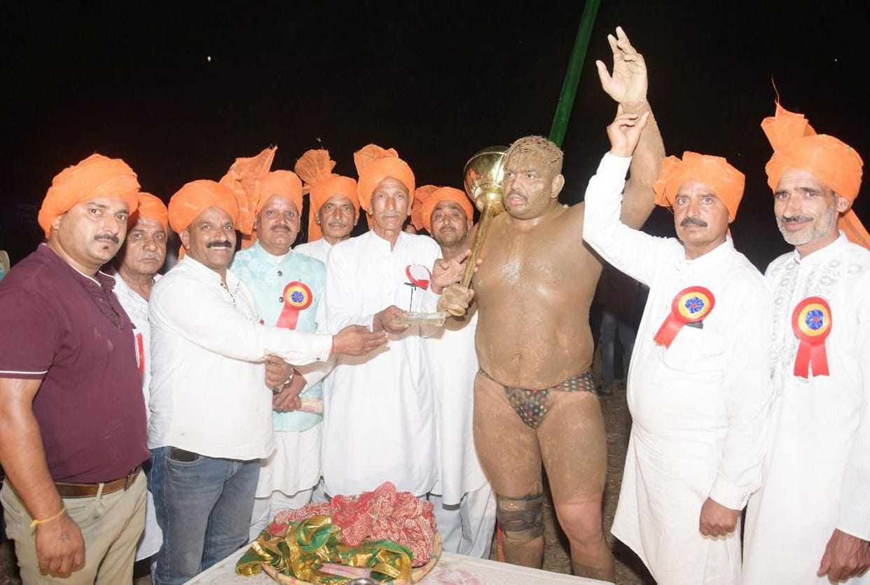 Chamkaur Singh of Punjab won the wrestling