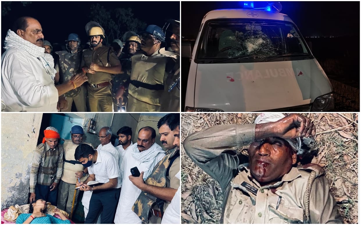 girl death during police raid in chandauli inspector accused for beat up  Uproar in late night, case against Syedaraja Inspector