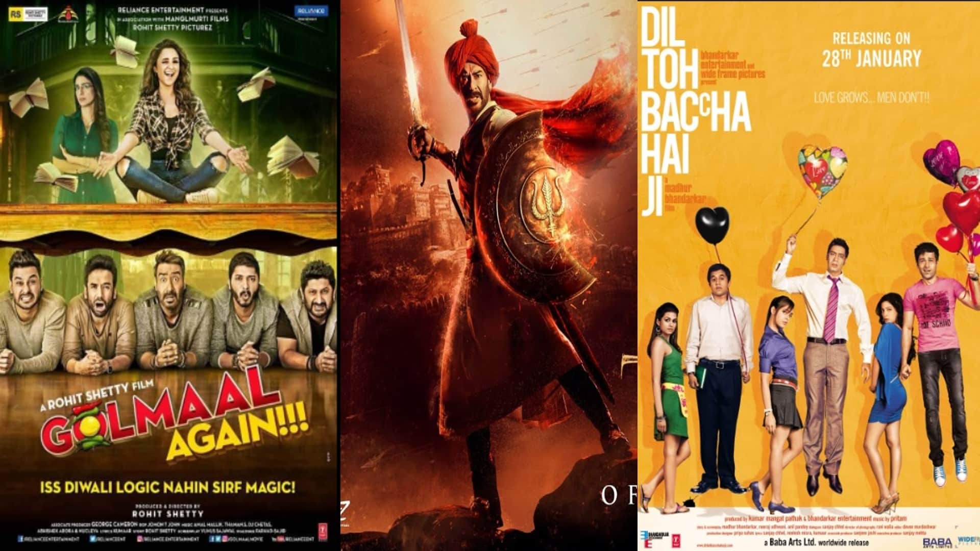 Runway 34 Box Office Collection Day 3 First Sunday Early Estimates Ajay Devgn Dil to Baccha Hai Ji