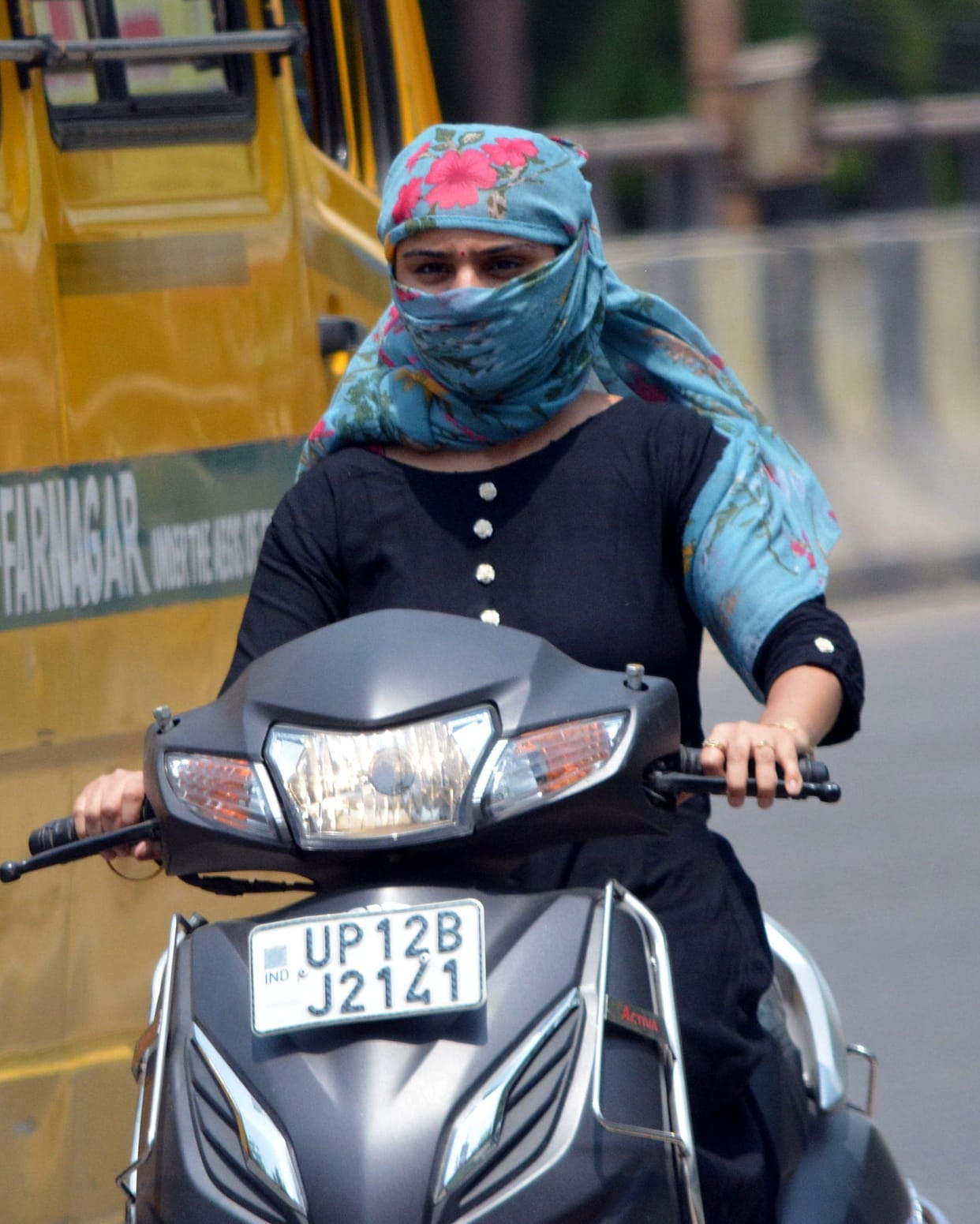 Day temperature dropped by four degrees if it was cloudy