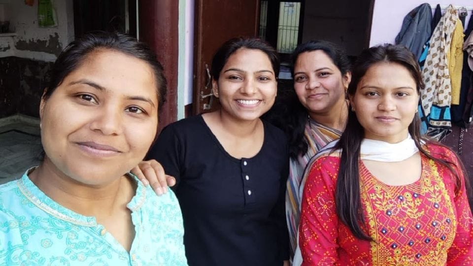 Four daughters of farmer family got government job in Mathura