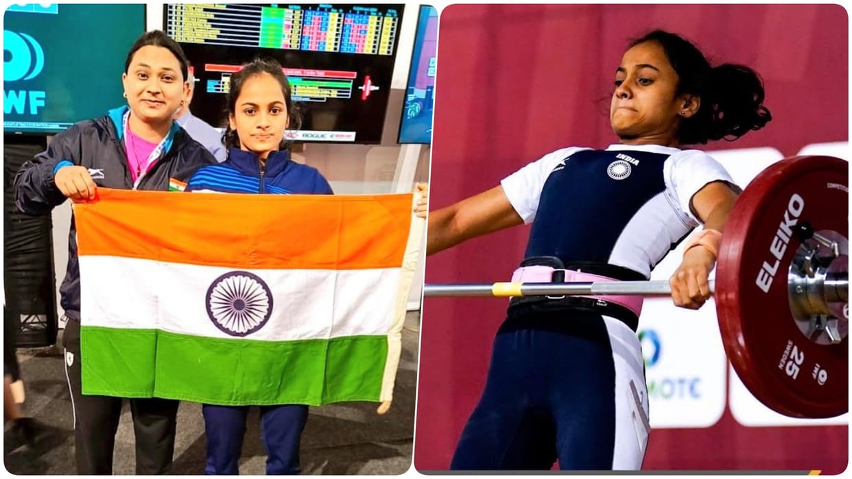 Harshada Sharad Garud becomes first Indian weightlifter to win gold in Junior World Championship