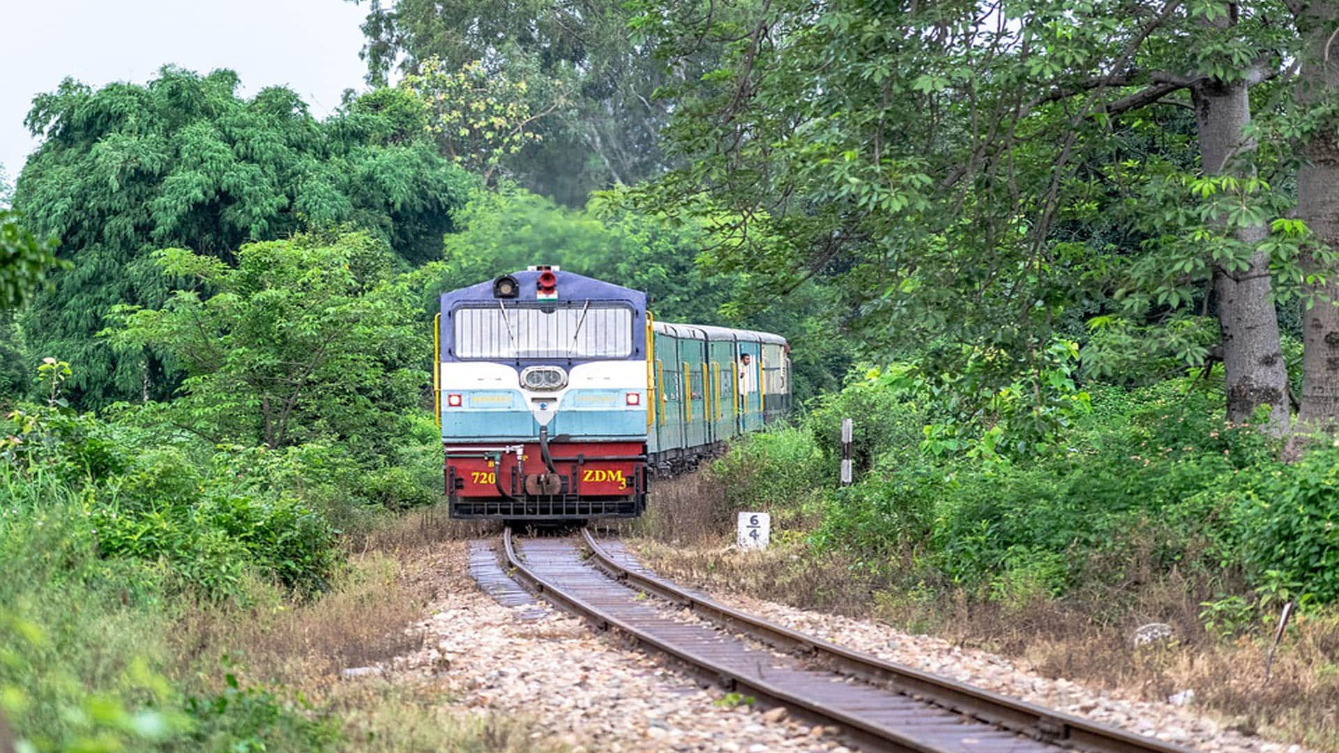 indian railway bhakra nangal dam train is free for people traveling since 73 years