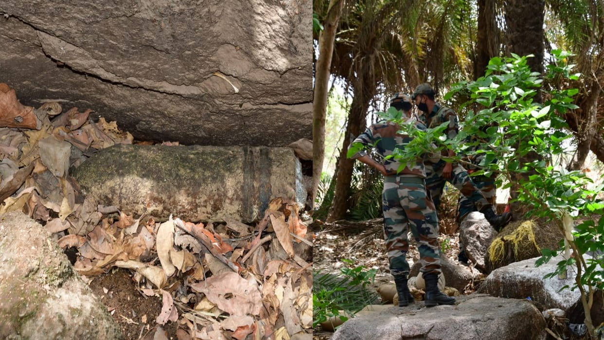Jhansi army abandon explosive found near Mathura colony