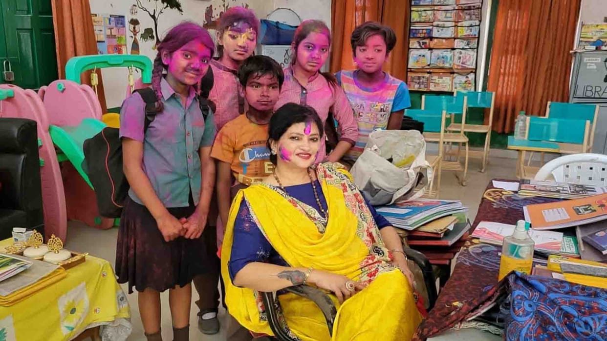 special story, headmistress heman made government schools better
