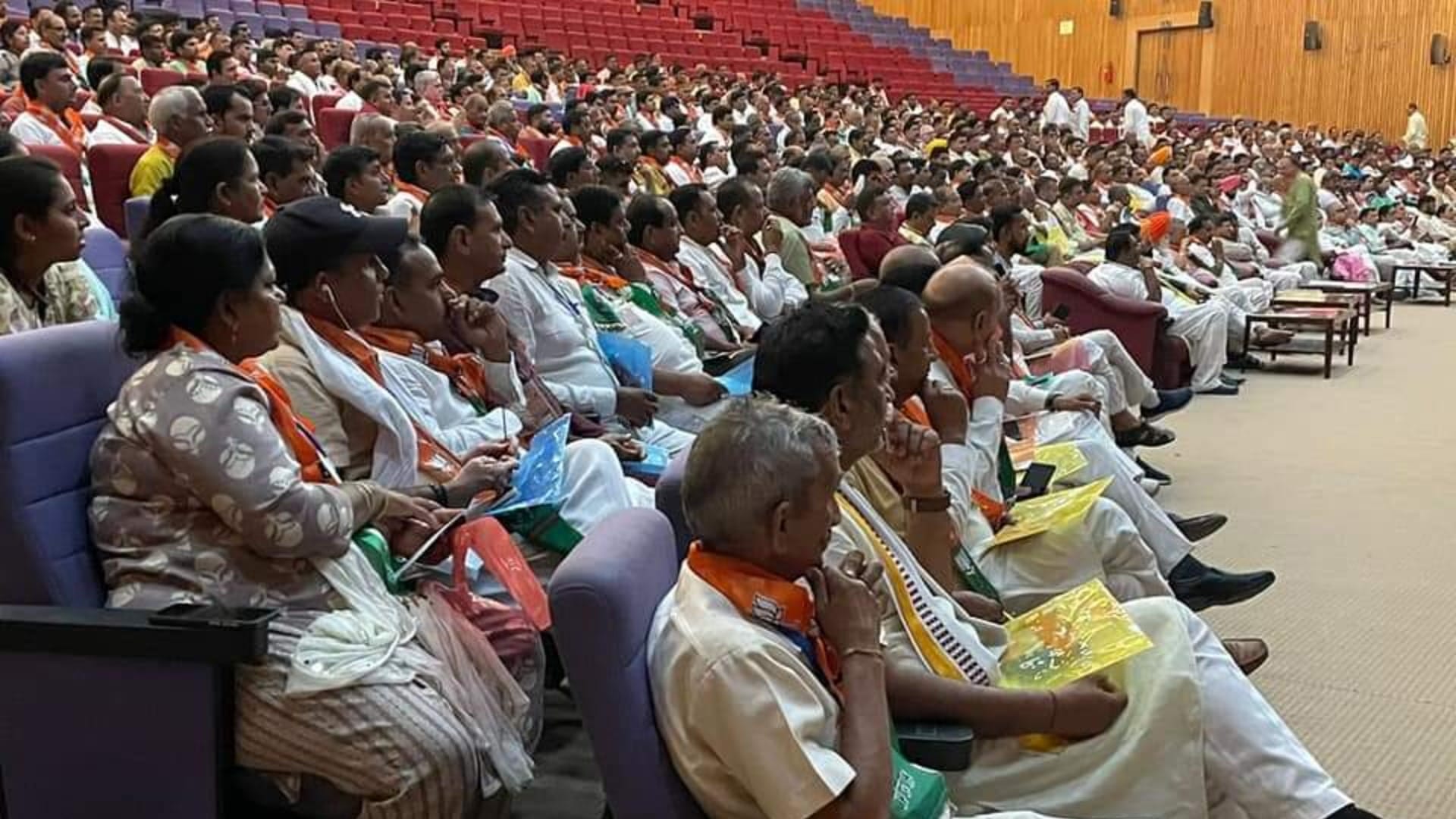 Haryana BJP minister advises workers to keep glorious history above development