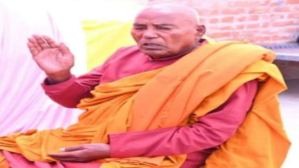Kaushambi: Dhamma Mitra Buddha Vihar founder Bhikkhu Dhamma is no more a friend, deputy CM Keshav pays tribute