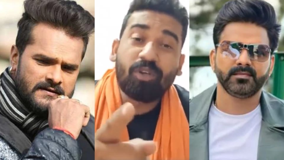 Bhojpuri actor Pawan kumar fan threatened to khesari lal his wife and daughter actor ask helped to cm nitish kumar
