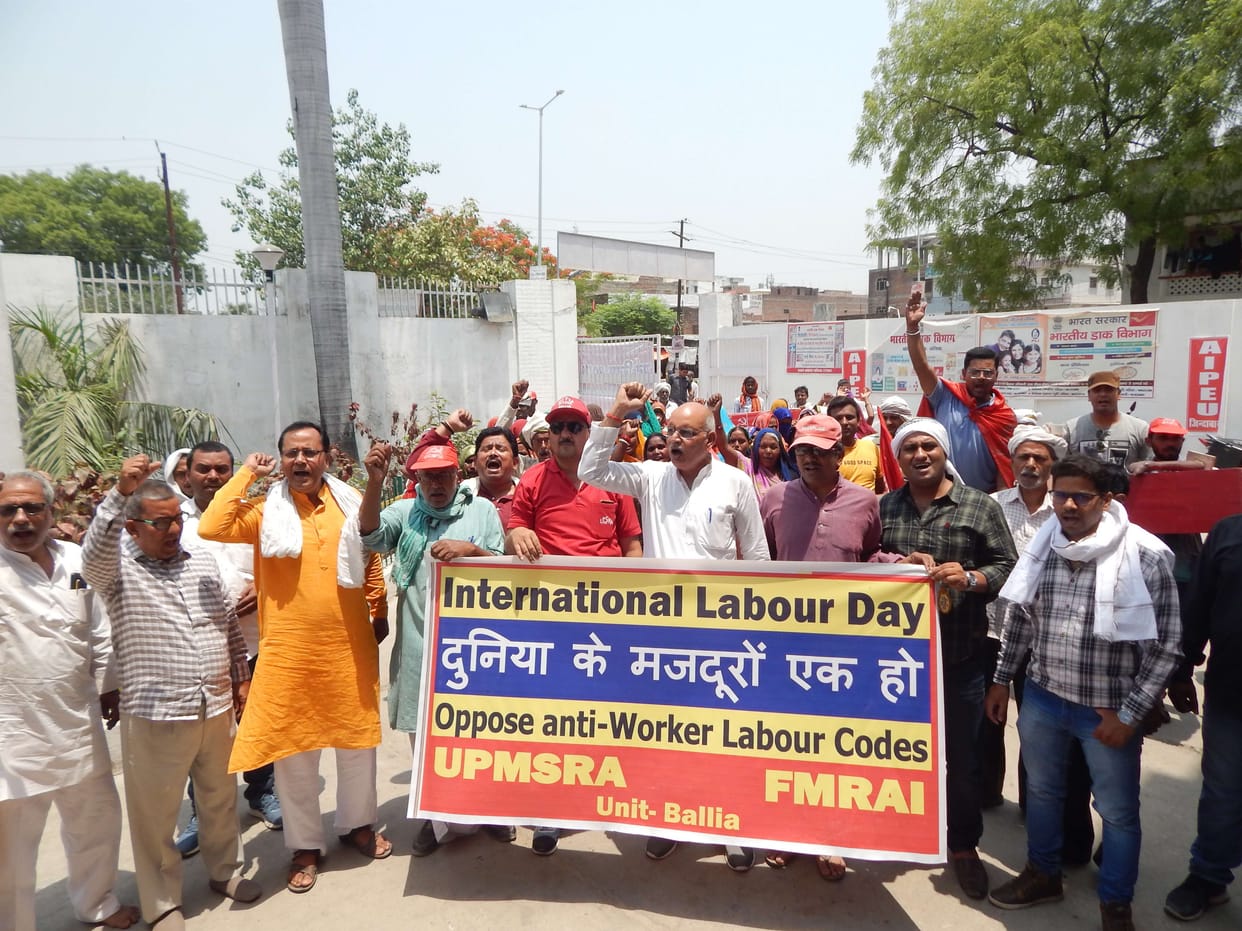 Workers showed unity, talked about rights
