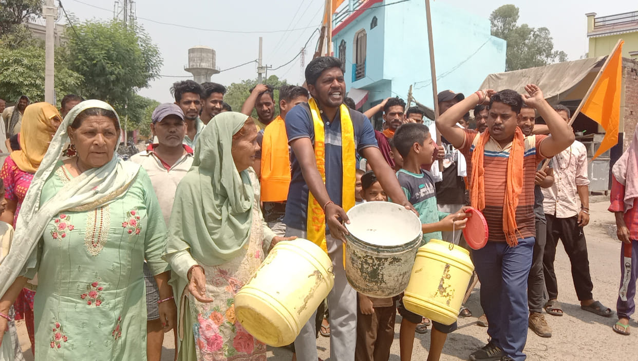 Raised demand to improve drinking water facility