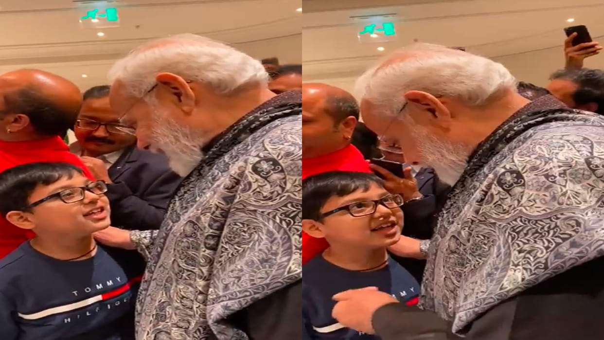 pm modi meets kids in berlin listen to song on his europe tour akshay kumar shares video