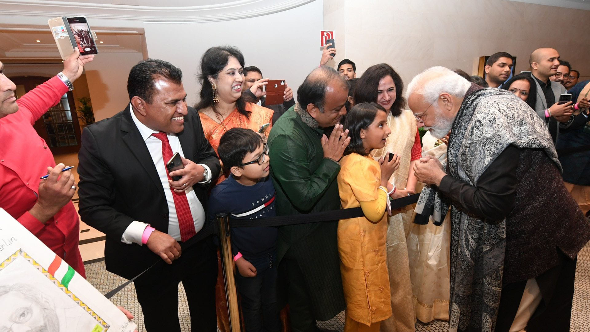 pm modi meets kids in berlin listen to song on his europe tour akshay kumar shares video