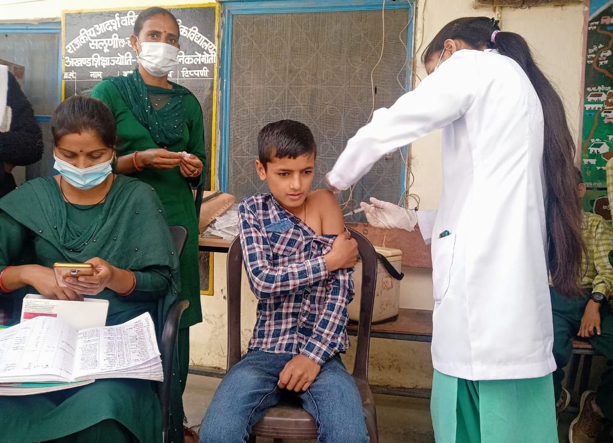 Student said, vaccine will help in fighting corona