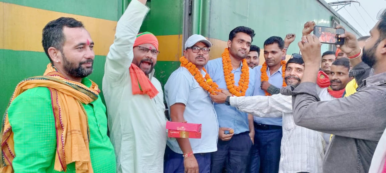Kanpur-Khajuraho passenger train ran after two years
