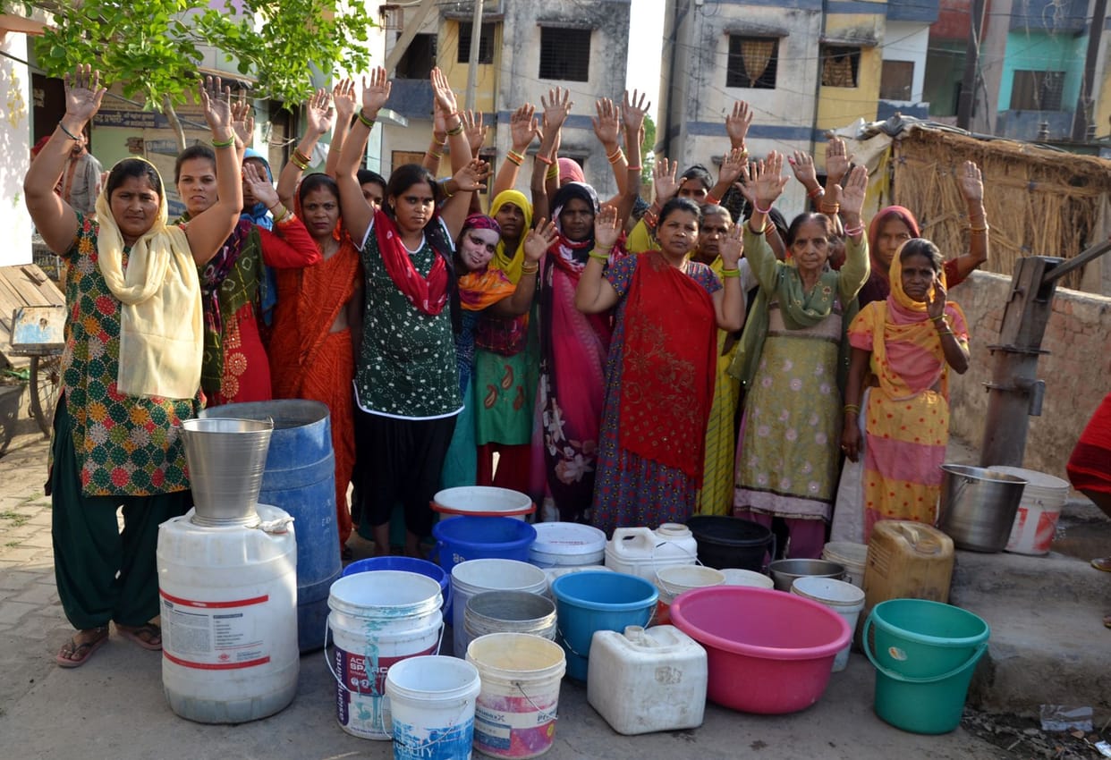 Work is being missed in water arrangements