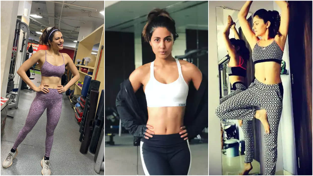 Tuesday Fitness: Hina Khan To Rubina Dilaik These Television Actress Are Fitness Freak