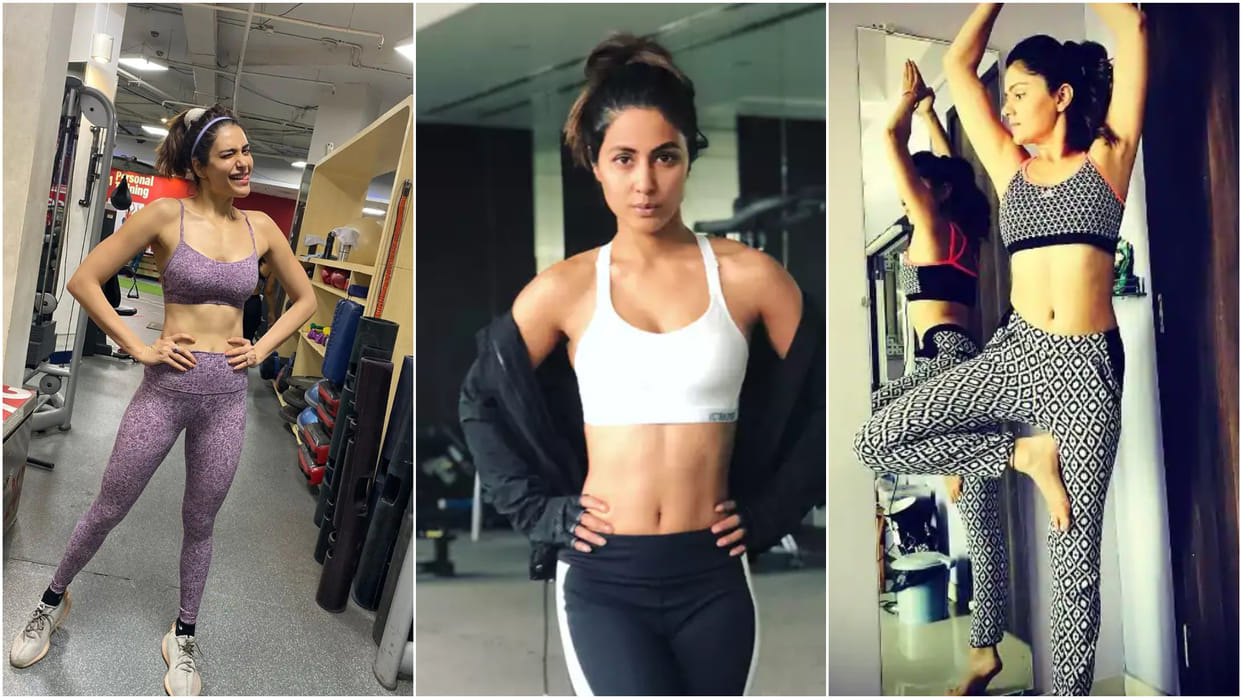 Tuesday Fitness: Hina Khan To Rubina Dilaik These Television Actress Are Fitness Freak