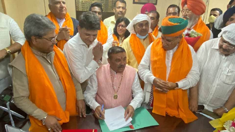 Vijay Sampla assumed charge as Chairman of national commission for scheduled castes