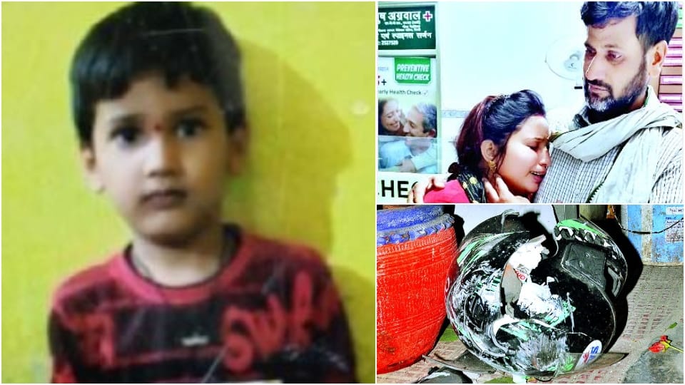 Four-year-old boy dies after wall of petrol pump collapses due to storm in Agra
