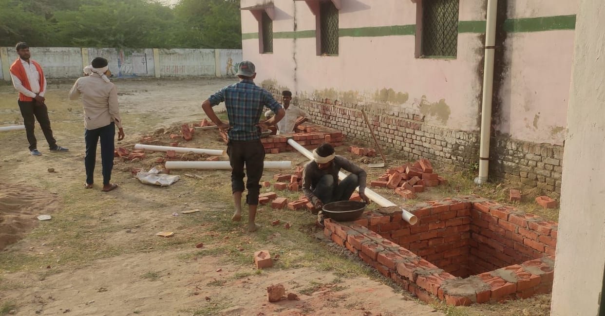 recharge pit corruption, durjanpur kathengara