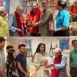 एलबीएस एकेडमी के पूर्व निदेशक संजीव चोपड़ा, वरिष्ठ लेखक एवं पत्रकार राज कंवर, उद्योगपति राकेश ओबरॉय और डीएवी कॉलेज की छात्रा।