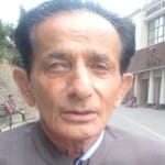 पूर्व शिक्षा मंत्री राधा रमण शास्त्री ।